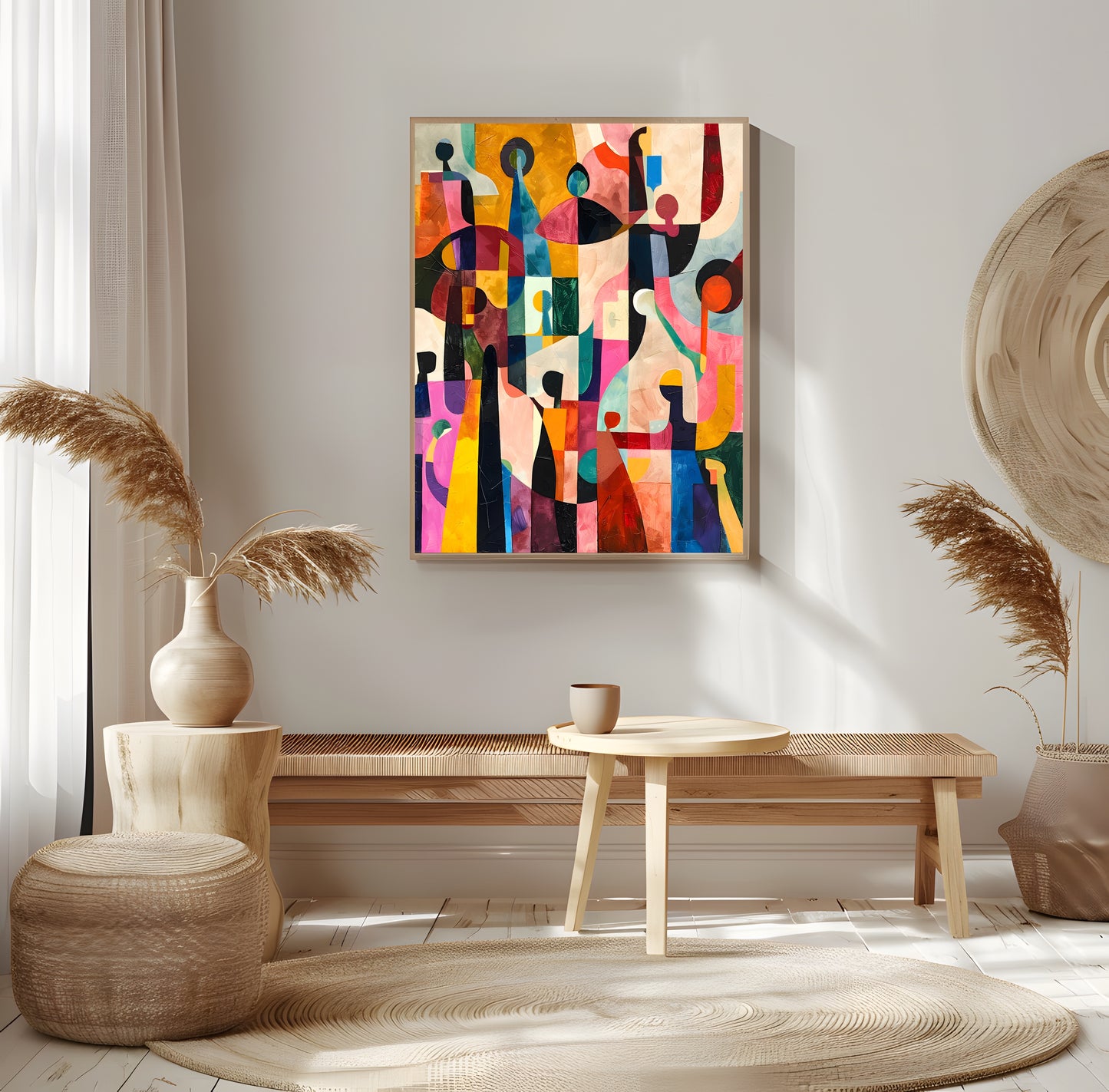 Majestic Composition - Abstract Symphony. Canvas